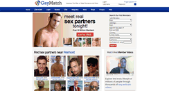 Desktop Screenshot of gaymatch.com