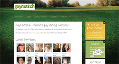 Desktop Screenshot of gaymatch.ie